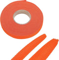 MECCANIXITY Braided Cable Sleeves Heat Shrinkable Fabric Sleeving, 1/2" 60ft Orange 2:1 Ratio Heat Shrinkable Cord Protector for Harness Cable, Network Cable Protection, Cable Management
