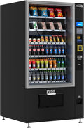 KoolMore Refrigerated Snack Vending Machine with 60 Slots and Bill Acceptor in Black (KM-VMR-40-B)