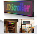 ‌Kochenkore P10 Programmable LED Sign, 39"x 8" Scrolling Display, Waterproof Outdoor Digital Open Signage with WiFi Control, Indoor RGB Advertising Custom Message Board for Business & Store Signs