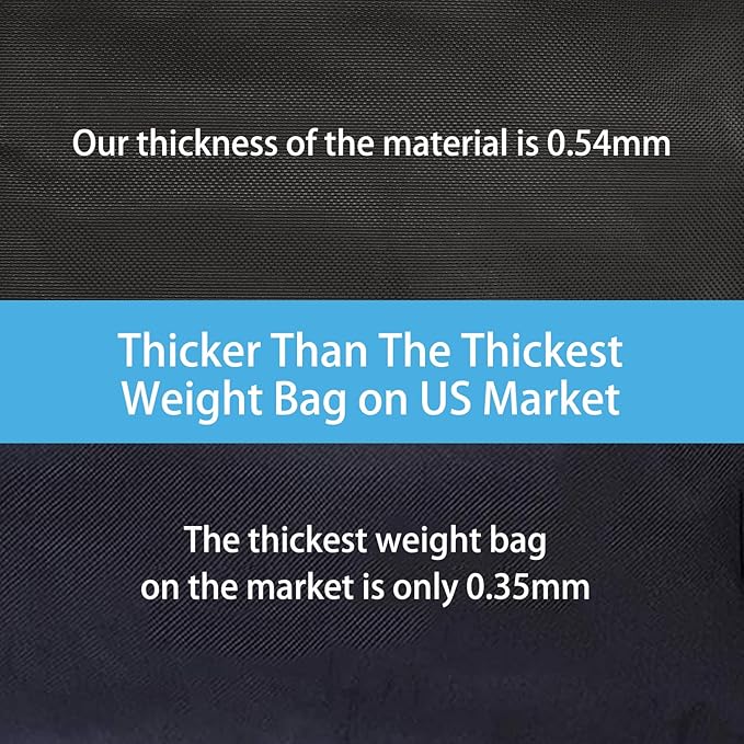 TRINKA 240 LBS Plus Size Canopy Weights Sand Bags Set of 4-1680D Oxford Heavy Duty Sandbags for Outdoor Tent, Patio Umbrella, Gazebo, Sun Selter, Windproof Pop up Tent Weights, Black (No Sand)
