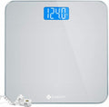 Etekcity Scale for Body Weight, Digital Bathroom Weighing Machine for People, Large and Easy-to-Read Backlight Display, Accurate with High Precision Measurements, Durable Tempered Glass, 400 lbs