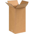 BOX USA 8x8x16 Tall Corrugated Boxes, Tall, 8L x 8W x 16H, Pack of 25 | Shipping, Packaging, Moving, Storage Box for Home or Business, Strong Wholesale Bulk Boxes