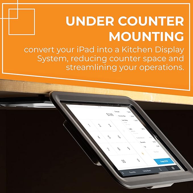 Gumdrop POS Anti-Theft Security Retail Kiosk Stand for iPad with Flip Versatility for Desk or Wall Mount - Office Business & Commercial