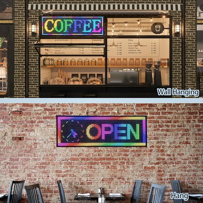 CT-P10 OUTDOOR Colorful Images Texts & Number LED sign board