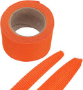 MECCANIXITY Braided Cable Sleeves Heat Shrinkable Fabric Sleeving, 1 9/16" 10ft Orange 2:1 Ratio Heat Shrinkable Cord Protector for Harness Cable, Network Cable Protection, Cable Management