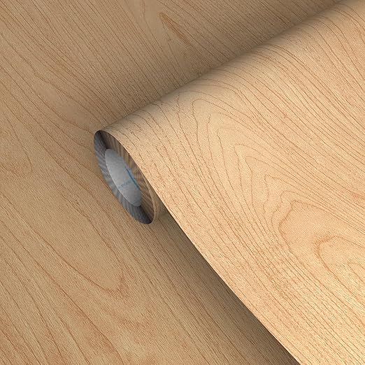 GSCIT Club Wood Grain Repair Tape, 15.7 inch X 25ft Self Adhesive Maple Grain Repair Patch for Tables, Chairs, Baseboards, Doors, Windows, Floors, Handicraft DIY.