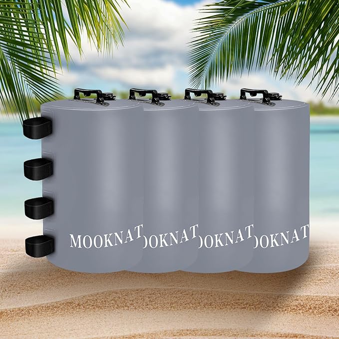 Canopy Water Weight Bag,176 LBS Water Tent Weights Set of 4 Leg Weights for Pop Up Canopy,Canopies,Tent,Gazebo,Gray