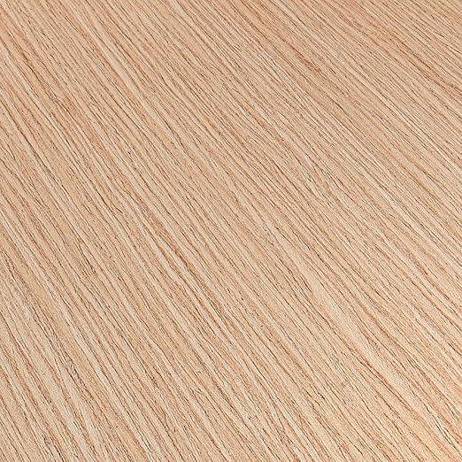 Red Oak Wood Veneer, 8 inch x 50ft Wood Edge Banding Pre-glued Flexible, Veneer Tape Banding for Cabinet Repair Furniture Restoration