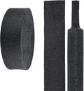 2 in 1 Heat Shrink Braided Sleeving Fabric Tubing-Ideal fit Irregular Shape Hose/Cable/Wire (1"(25mm), 80FT)
