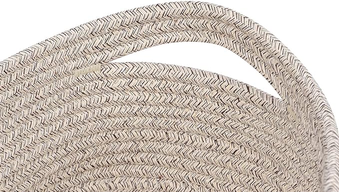CubesLand Small Storage Baskets for Shelf,Cube Organizer Basket Bin,Woven Baskets for Shelves,Soft Toys Storage Basket,Baby Nursery Basket Bin,Home Decor 12 x 8 x 5.11 inches Light Brown