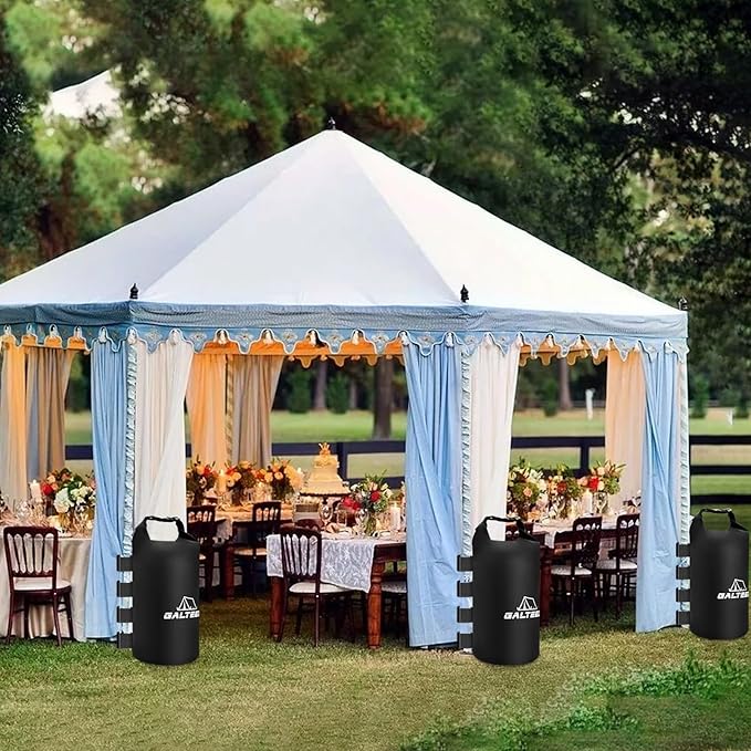 Canopy Weights Sand Bags,440 LBS Sand Bags Canopy Tent Weights Set of 8 for Canopy Legs,Heavy Duty Weights Bags for Pop Up Tent Gazebo Legs(Without Sand)