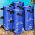 Canopy Water Weights Bag Set of 4, 220 LBS Gazebos Tent Water Weights Set, 4 Leg Weights for Gazebo, Pop-Up Canopy, Canopies, Tent (Blue 25L)