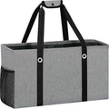 Standing Extra Large Reusable Grocery Bag with Handle, Thirty One Utility Tote Foldable for Shopping and Beach