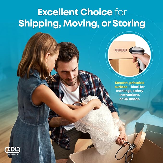 Medium Shipping & Moving Boxes 18"L x 10"W x 12"H (25-Pack) - Extra Strength 200 lb vs Regular - Corrugated Moving Boxes, Made in USA - Heavy Duty Box for Packaging by IDL Packaging