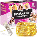 Mind-Glowing Photo Clips String Light - Dreamy Fairy Lights with Clips - Stocking Stuffers for Teen Girls 2025 - Trendy Stuff Room Decor - Christmas Gift for Any Year Old Tween Girl (50 LED, 16.4 ft)