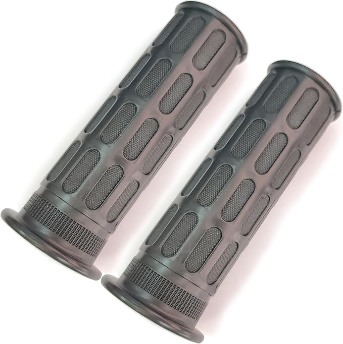 2 Pack Garden Wheelbarrow Handles Grips,Rubber Handlebars Anti-Slip for Tractors and Lawn Mowers,Inner Diameter 30mm