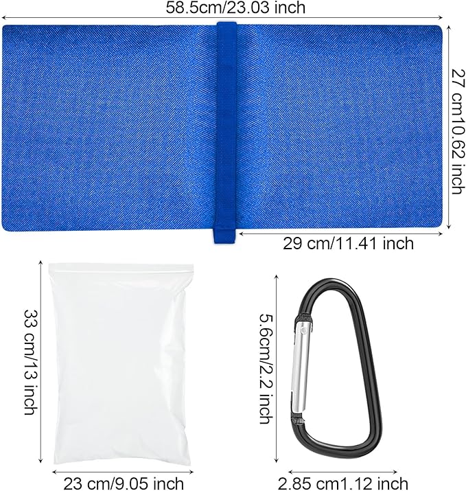 Jerify 12 Packs Photography Weight Bags Photo Studio Filled Weight Bag Empty Heavy Sandbag Set for Photography Tripod Stand Light Stand Sports Outdoor Photo Video Studio Boom Brackets (Blue)