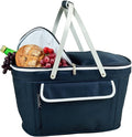 Picnic at Ascot Patented Insulated Folding Picnic Basket Cooler- Designed & Quality Approved in the USA