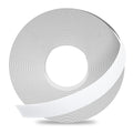 GSCIT Club White Edge Banding, 1 inch x 50ft Melamine Edge Banding with Hot Melt Adhesive Pre-glued Cabinet Edge Banding Flexible White Veneer Edging for Plywood Furniture Table