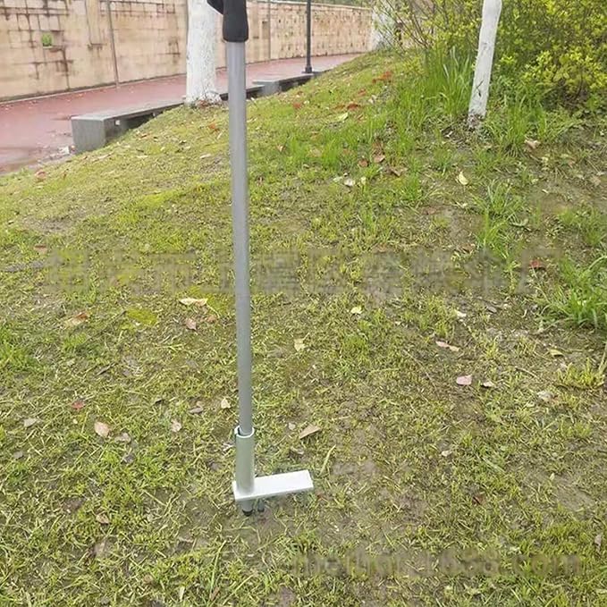 Reinforced Heavy Gauges Ground Anchors Stake with Anticorrosion Coating Suitable for Permanent Garden Umbrella Aluminum Courtyards Parasol Anchoring Base