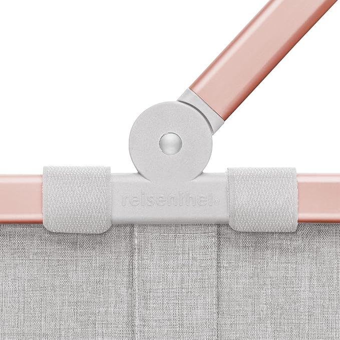 reisenthel carrybag twist sky rose - Sturdy shopping basket with plenty of storage space and practical inner pocket - Elegant and water-repellent design