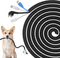 Cord Protectors from Pets No Chew, Ultra Durable Wire Protector Cord Covers for Pets, Flexible Cable Sleeve Cord Management for TV/Computer/Electric Wires/Phone Charging Cables (1/4"-50Feet)