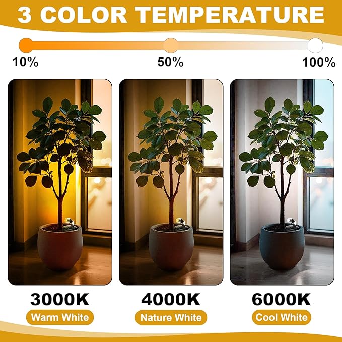 Hortsun 6 Pcs Mini Battery Operated Spotlights with 3 Remote Indoor Plant Wireless LED Spot Lights Rotatable Dimmable Accent Picture Lights for Wall Artwork Painting Display(Black)