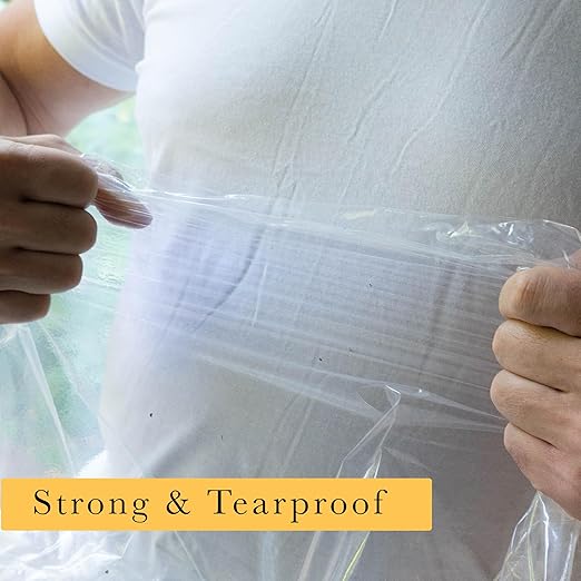 Clear Heavy Duty Temporary Self Adhesive Carpet Protector 36" x 200' - 2.5mil. Carpet Protection Film for Carpet Floor, Stair Rugs, Reverse Wound, Paint & Waterproof carpet cover Easy Unwind, Strong