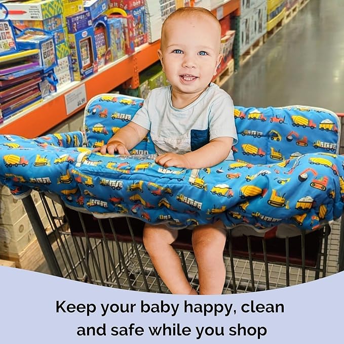 Suessie Shopping Cart Cover and High Chair Cover, Construction