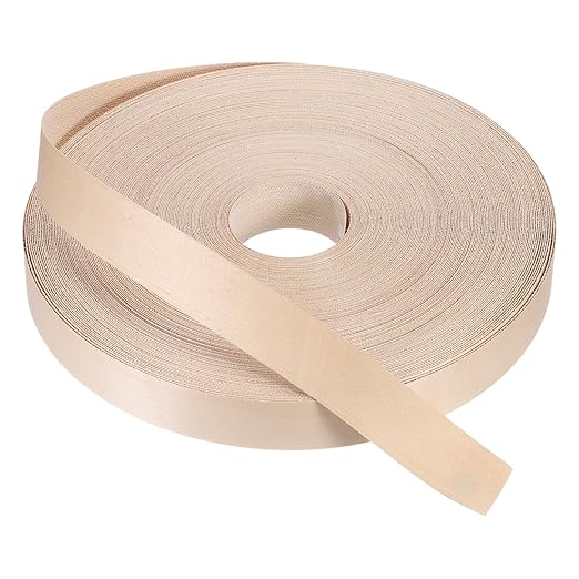 PATIKIL Maple Edge Banding, 1-1/2 Inch x 250 ft Wood Veneer Tape Pre-glued Flexible Plywood Edge Banding with Hot Melt Adhesive for Furniture Restoration