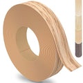 Red Oak Edge Banding, 1 inch x 50ft roll of Real Wood Edge Banding Pre-glued Flexible, Veneer Tape for Cabinet Repair & Furniture Restoration