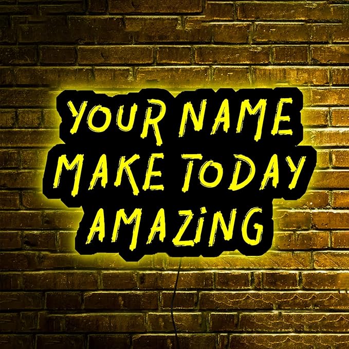 Custom LED Neon Sign | Wedding & Name Signs | Wall Decor