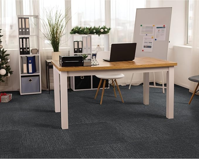Mohawk Advance 24" x 24" Berber (Loop pile), 0.09" Pile Height, Carpet Tile, PET Fiber, Inside Scoop Color, (24 Tiles), (96 sqft/carton)