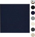 Carpet Tiles Peel and Stick 24” x 24”, Self Adhesive Soft Padded Flooring Stickers, Dark Blue Home Decor for Bedroom Living Room Office, 10 Tiles & 40 sq ft per Box
