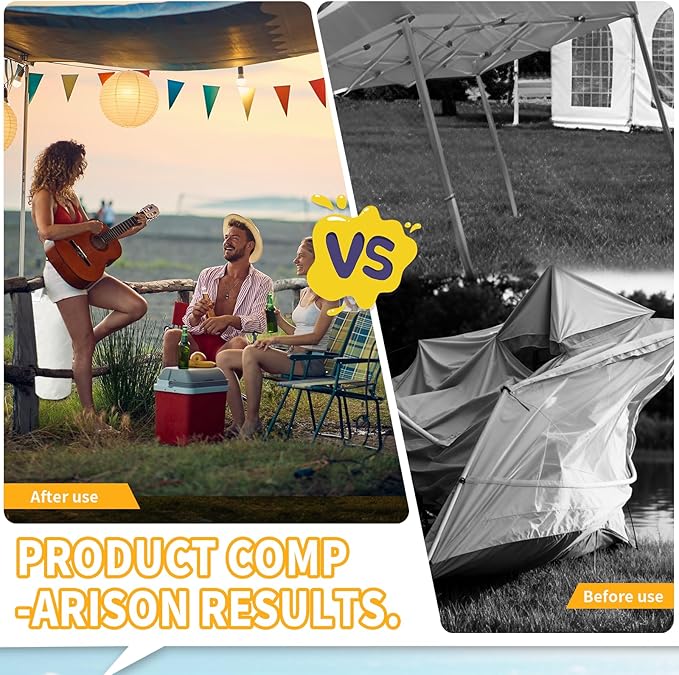 Extra Large Canopy Weights Bag Leg Weight for Pop up Canopy Tent Gazebo Patio Instant Outdoor Sun Shelter,120LBS Tent Weight Sand Bags (4Set White)