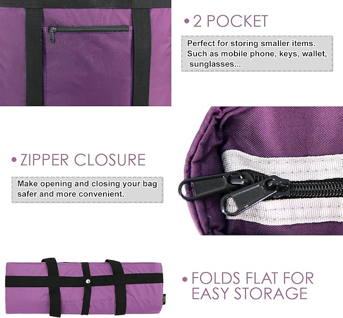 BeeGreen Cooler Bag Soft Leakproof Insulated Tote with Zipper for Beach Travel Grocery