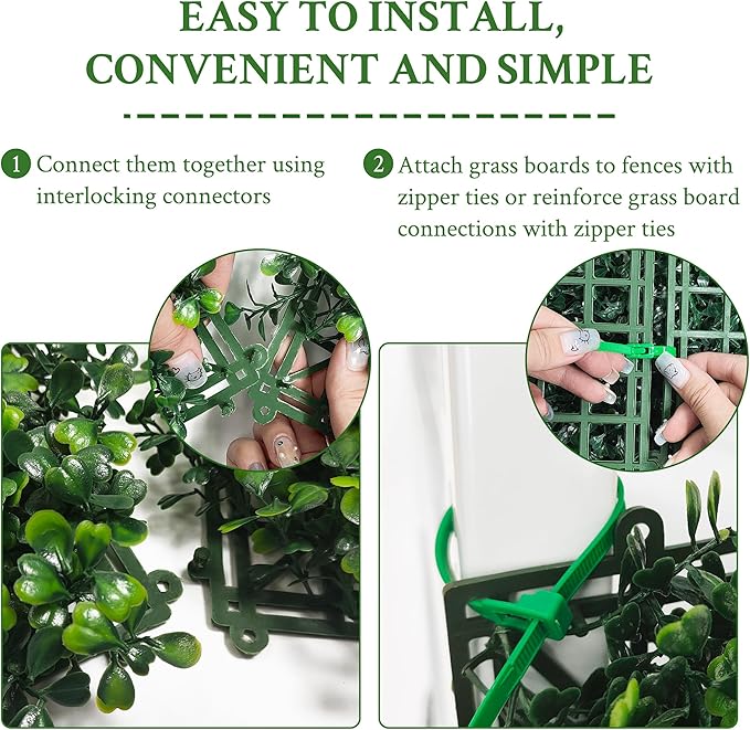 Artificial Ivy Privacy Fence Screen,40"x 140" (39 SQFT) 4-Layer Leaf UV-Anti Faux Greenery Boxwood Backdrop Ivy Vine Leaf Panels for Outdoor, Indoor, Garden,Backyard and Decor