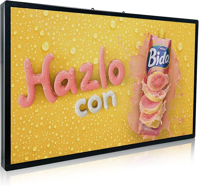 P3 Customize Size Led Sign Programmable Scrolling Digital Display Screen For Business Message Board Wifi Control High Definition High Brightness Advertising Support Image& Video Matrix Panel