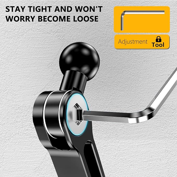Bimo Tablet Wall Mount Holder for 4.7-15.6 inch, iPad Wall Mount Holder with Arm & Adjustable Rotating Base Compatible with iPad, Tablet Devices