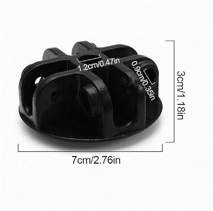 Pop-up Gazebo Tent Spare Parts 4-Way Roof Centre Connector Bracket Replacement Black