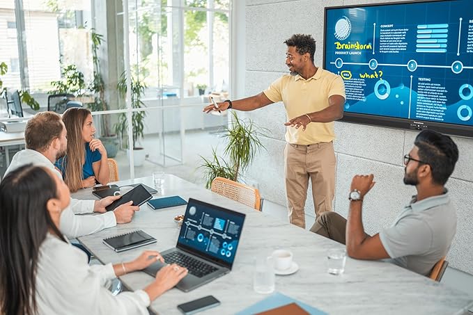 Promethean ActivPanel 10 75" High Specification Digital Whiteboard for Office or Classroom, 4K UHD, OS Flexible Device, Panel, 3 Year Onsite Support