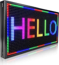 P10(26" * 14") Open Led Scrolling Sign Programmable Digital Outdoor Message Board Message Board Wifi Control Display Screen Matrix Panel Electronic For Business Full Color