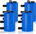 Canopy Water Weights Bag, 88 lb Tent 4 Leg Weights Bag, Portable 10L Water Bag Windproof Fixed Canopy Weights Bag, for Outdoor Pop Up Tent, Canopies, Gazebo, Shelter, 4 Pack (10L Blue)