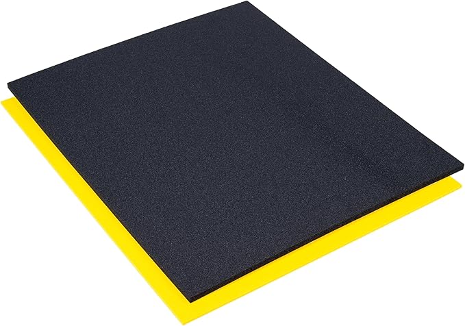 5S Tool Box Shadow Foam Organizers (2 Color) FITS Craftsman 113668 (16.5" x 36.75", Black Top/Yellow Bottom)…