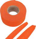 MECCANIXITY Braided Cable Sleeves Heat Shrinkable Fabric Sleeving, 1 3/8" 33ft Orange 2:1 Ratio Heat Shrinkable Cord Protector for Harness Cable, Network Cable Protection, Cable Management