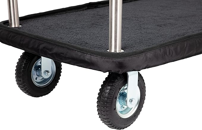 Bellman Cart Bumper Guard & Wall Protector - Lightweight & Compact Non-Marring Protection for Luggage - Hotel, Airport & Travel Accessory for Indoor & Outdoor Use - Large