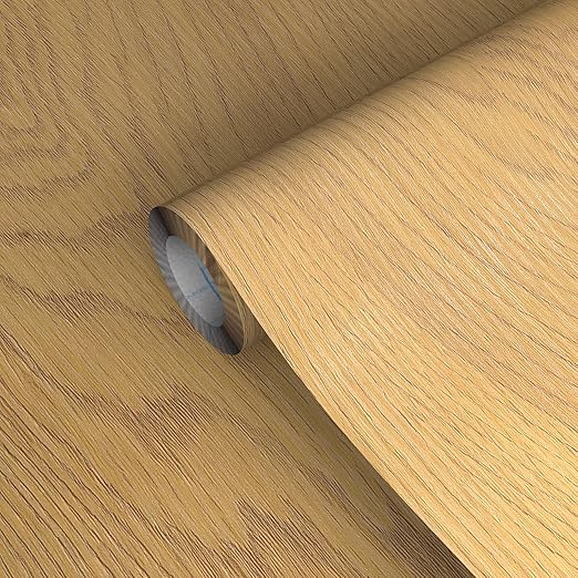 GSCIT Club Wood Grain Repair Tape, 15.7 inch X 25ft Self Adhesive Oak Grain Repair Patch for Tables, Chairs, Baseboards, Doors, Windows, Floors, Handicraft DIY.