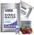 100-Pack Insulated Silver Thermal Bubble Mailers 18 x 23 - Waterproof Metallic Foil Self-Sealing Padded Envelopes for Cold Shipping, Perishables, Food, Cosmetics, Pharmaceuticals