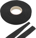 MECCANIXITY Braided Cable Sleeves Heat Shrinkable Fabric Sleeving, 1/2" 60ft Black 2:1 Ratio Heat Shrinkable Cord Protector for Harness Cable, Network Cable Protection, Cable Management