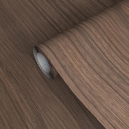 GSCIT Club Wood Grain Repair Tape, 15.7 inch X 25ft Self Adhesive Natural Walnut Grain Repair Patch for Tables, Chairs, Baseboards, Doors, Windows, Floors, Handicraft DIY.